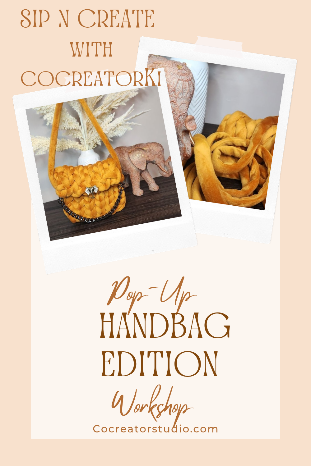 Pop Up Handbag Workshop